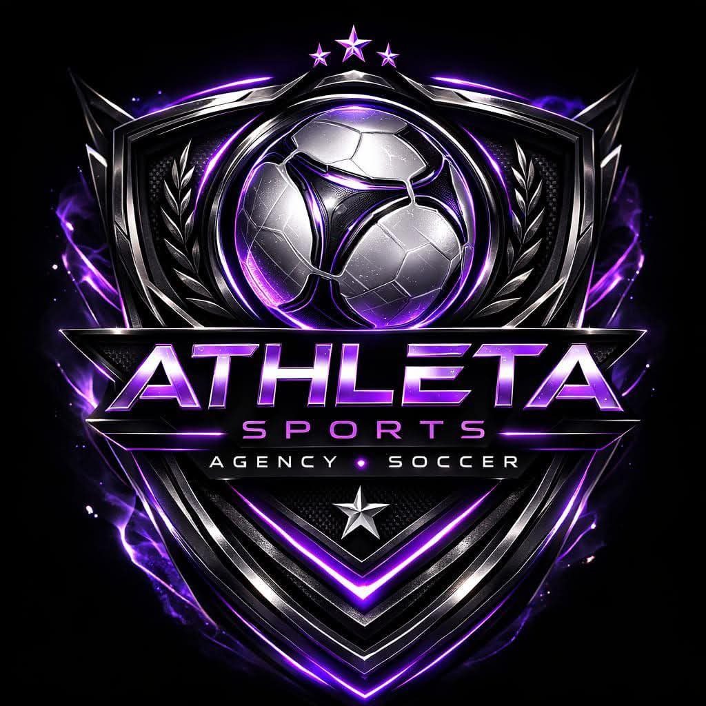 Logo Athleta sports agency soccer